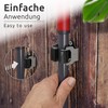 ECENCE 8x Broom Holder Wall, Tool Holder, Garden Tool Holder,