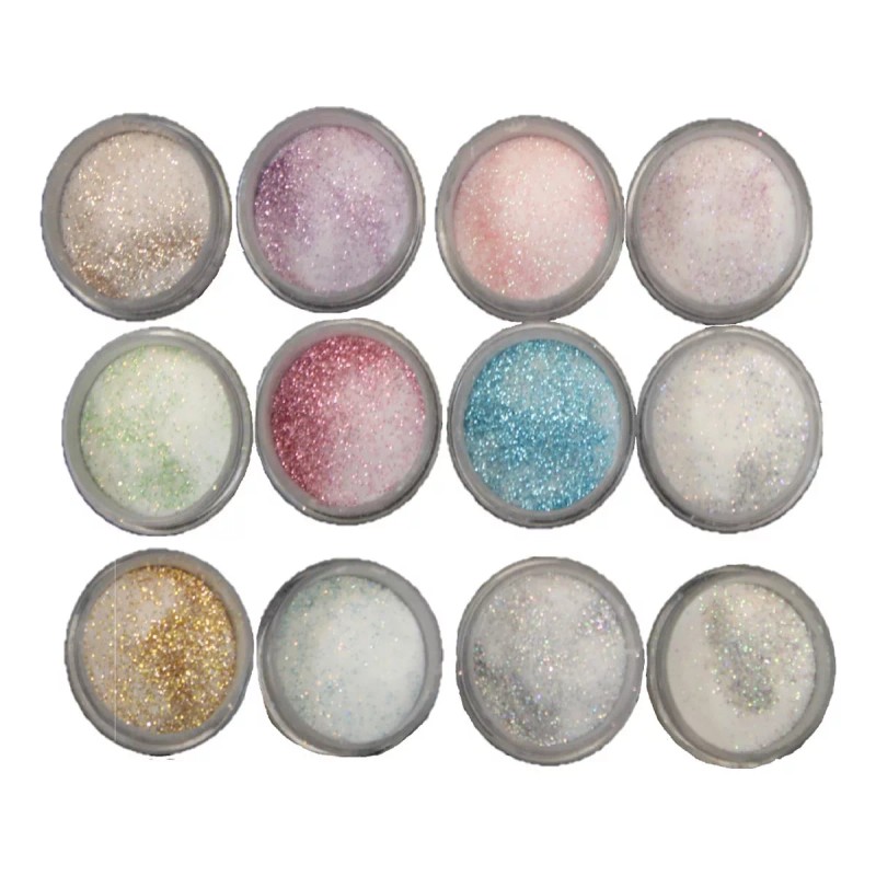 Xiaoya Kit Para Uñas De Acrilico 12 Color Basicos Pastel