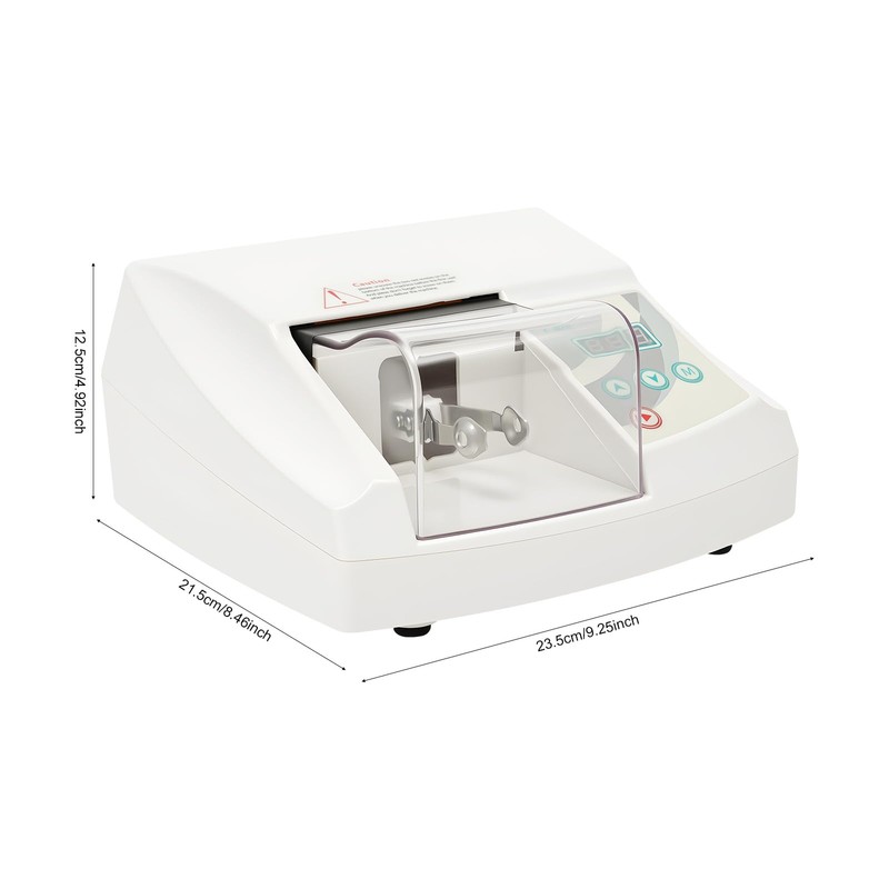 Dental Lab Digital Amalgamator,35W High Speed Electric Amalgamator Capsule Mixer