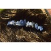 Sodalite Stone Hair Combs (Quantity of 2)