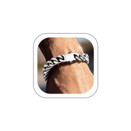 Bandmax 12MM Chunky Cuban Chain Bracelet for Men Stainless Steel Miami Link Hand Chains 8 Inches Masculine Hip Hop Biker Chain Bracelets Jewelry