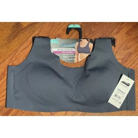 Avia NWT Womens Avia Gray Bonded High Support Sports Bra Size Small
