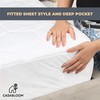 CASABLOOM Luxury Double Mattress Protector – Quilted, Noiseless, Deep Fit