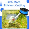 Grass Trimmer Replacement Spool Compatible with Greenworks G24LT/G24LTK2/G24LT30M/G24LT30MK2 24V Grass