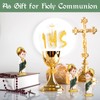 Taiyin 16 Pcs St. Jude Statues Bulk Mini Resin St