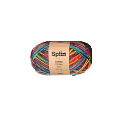 Spiin Luxury Ombre Yarn Brights, 1 x 100g Skeins, Multicolour