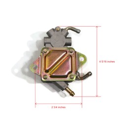 The ROP Shop Fuel Pump for 2007 Yamaha Rhino 660 YXR66FW, 450 (YXR45FW) Hunter YXR45FHW UTV