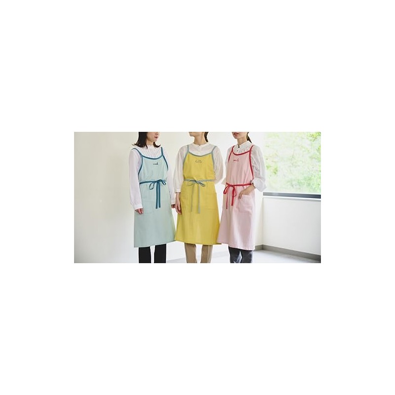 REP Lettered Apron, Yellow, Size: Approx. 33.5 x 33.5 inches