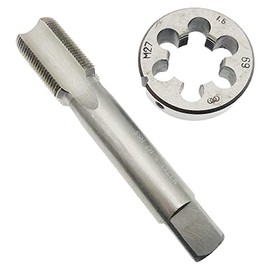 M27 x 1.5 Tap and Die Set RH M27x1.5 Thread Tap Round Die Right Hand, M27x1.5 Tap & Die Right Hand M27 x 1.5 Tap RH Straight Fluted Machine