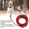 Dog Tie Out Cable Steel Wire Double Head Bite Resistant
