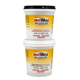 System Three MetlWeld Epoxy Adhesive, Quart Kit