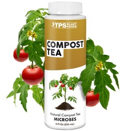 Compost Tea, Boosts Microbial Activity in Gardens for All Plants, 8 oz (250mL)