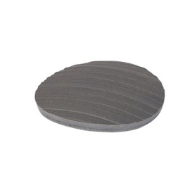 Stay! Anti Slip Furniture Pads (Set of 4) - Gray Round Furniture Stoppers to Prevent Sliding for Hardwood Floors and Carpets - Non Skid Furniture Grippers - Table & Couch Leg Floor Protectors, 4 Inch