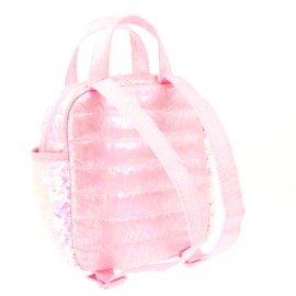 Girabrilla Puffer Mini Backpack Pink Toy, One Size, 19008, multicoloured, Rucksack