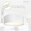 SSC-LUXon PIATO Ceiling Spotlight Large LED Ceiling Light White Flat