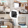 BARONAGE Adhesive Hooks, Heavy Duty Stick on Wall Hooks Robe