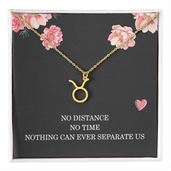 Long Distance Relationship Gifts for Her Birthday Necklace for Women