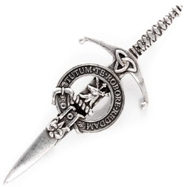 USA Kilts Crawford Scottish Clan Crest Kilt Pin Made in Scotland