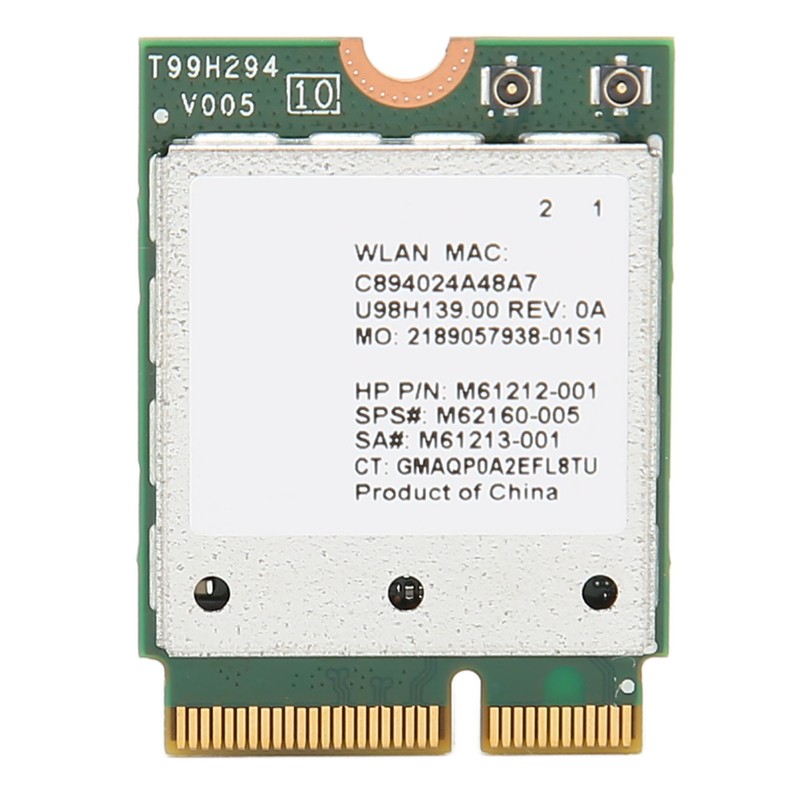 WiFi 6E Wireless Card 2.4G 5Ghz BT5.1 Plug and Play