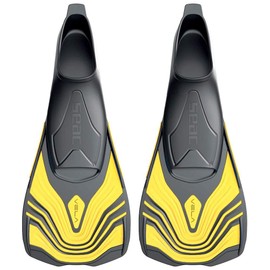 Seac Unisex Vela Swimming Fins, yellow, 32/33