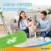 KEEPOW Dry Floor Cloths, Reusable & Washable Microfibre Mop Pad