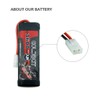 GOLDBAT 3600mAh 7.2V NiMH RC Battery with Tamiya Connector for