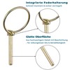 EMSNOVA® Folding Cotter Pins 6 mm x 45 mm Round