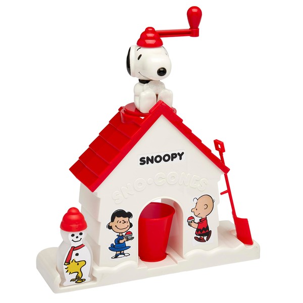 Cra-Z-Art Snoopy SNO-Cone Machine, Snow Cone Shaved Ice Maker Ice