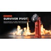 Streamlight 91800 Survivor Pivot 325-Lumen Right Angle Articulating Dual Beam