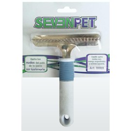 SEVENPET Cepillo Quita Nudos Perro 11x14.5 Cm