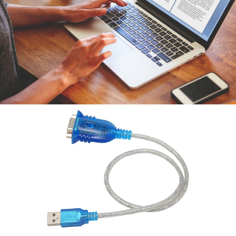 USB 2.0 to RS232 Adapter Anti Interference Multiple Shielding Thick