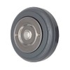 Modern Living Round Wireless Doorbell in Grey Ash and Brushed