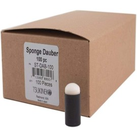 Tsukineko 100-Piece Bulk Pack Sponge Daubers