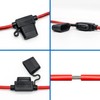 10 Gauge Fuse Holder - 10 AWG Inline Fuse Holder