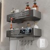 Voldra Adhesive Shower Caddy, 2 Pack Shower Shelves for Inside