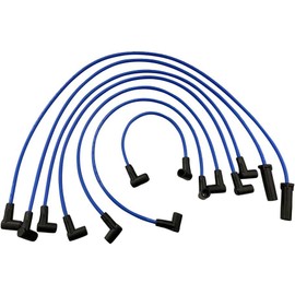 High Performance Spark Plug Wires Compatible with Astro Blazer G10 G20 S10 Blazer G1500 G2500 Jimmy Safari Sonoma Bravada 4.3L V6 1992-1995 Blue