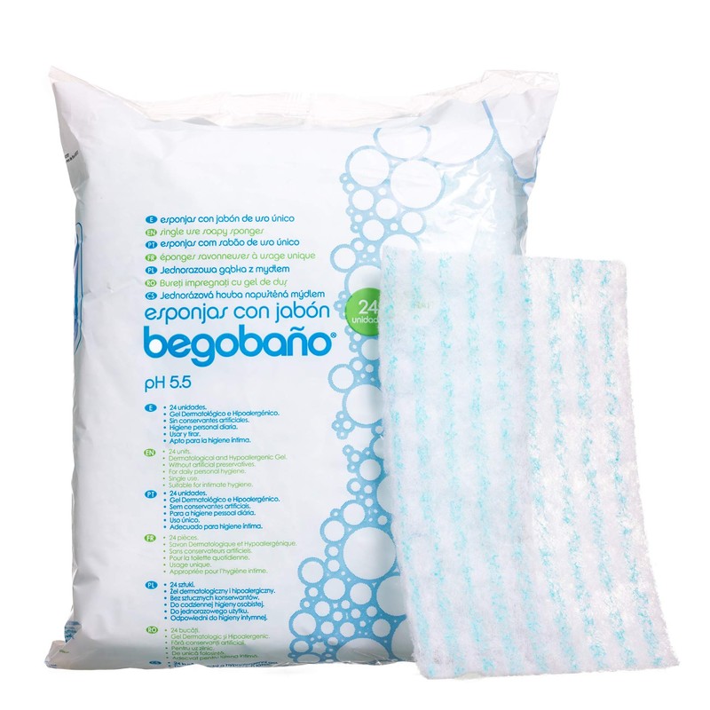Begobaño Sponge with Soap 24 Units