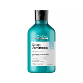 L'Oréal 비듬두피용 로레알 프로페셔널 스칼프 어드밴스드 안티 댄드러프 샴푸 300ML L'Oreal Professional Scalp Advanced Anti-Dandruff Shampoo 300ML for Flaky Scalp