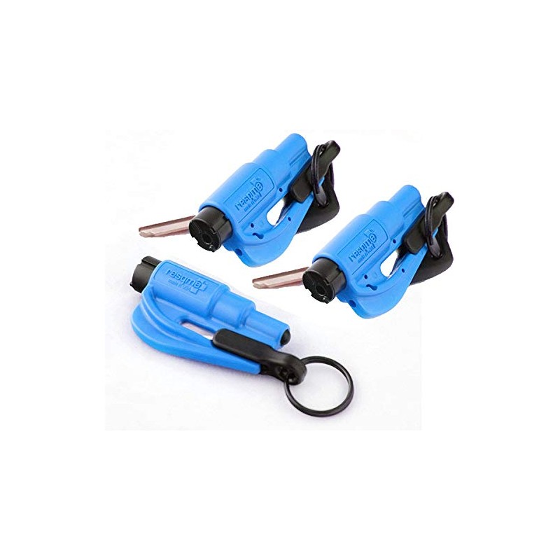 Res-Q-Me Keychain Escape Tool- BLUE (3 pack)