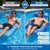 Inflatable Water Hammock Pool Float for Adults – Foldable PVC
