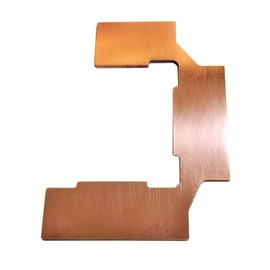 LIANXUE GPU RAM Nickel Plated Copper Heatsink Graphics Card Memory Miner 3060ti 3070ti Down 15-40 Degree GPU Thermal Pad Copper