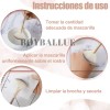 3pz Brochas Faciales Silicona Para Mascarillas Y Limpiadores