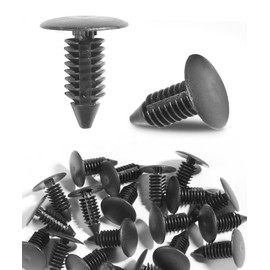 UNLRAE 100PCS Car Clips Fasteners,Plastic Clips for Cars,Car Accessories,Auto Fender & Bumper Shield Fastener Clip,Bumper Fastener Rivet Clip,Replaces # 1605396,1595864,603044,388577S,W705589-S300