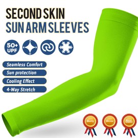 Arm Sleeves Men UV Protection, Cooling Sun Sleeves,Perfect for Gardening with Thumb Holes