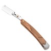 Retro Wood Handle 10pcs Blade Head Shaving Razor Folding Shaver