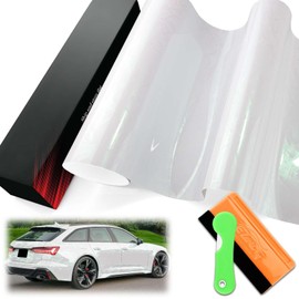 1FTx5FT PET Marble Pearl Gloss White Green Vinyl Wrap Auto Car Sticker Decal Film Sheet Bubble Free Air Release Technology with Tool Set