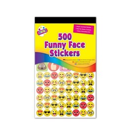 ZOPPER 500 Funny Face Emoji Stickers