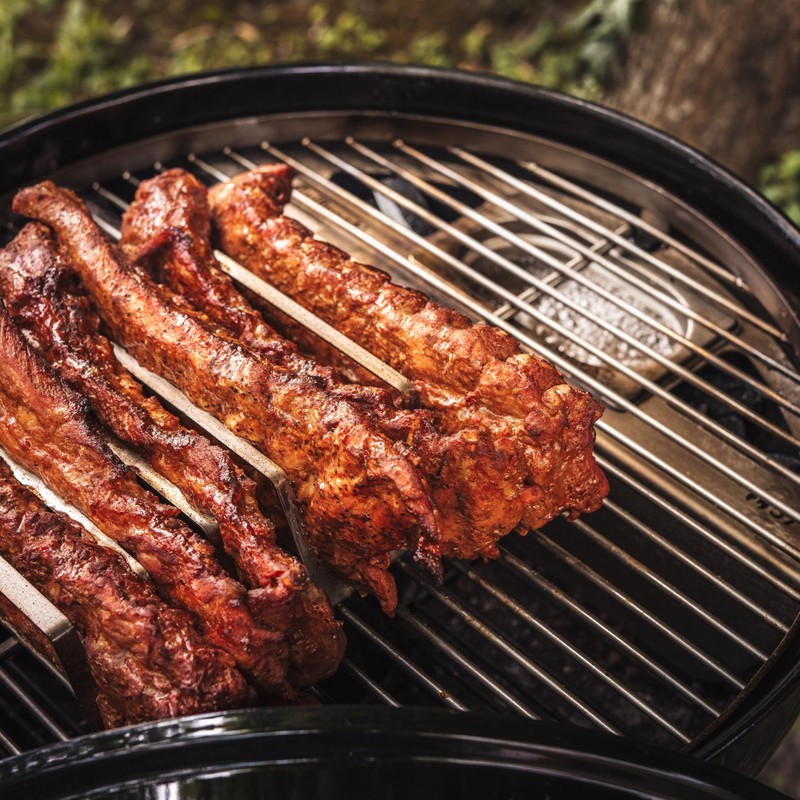 Grillrost.com Das Original Stainless steel rib holder, RibRack for 6