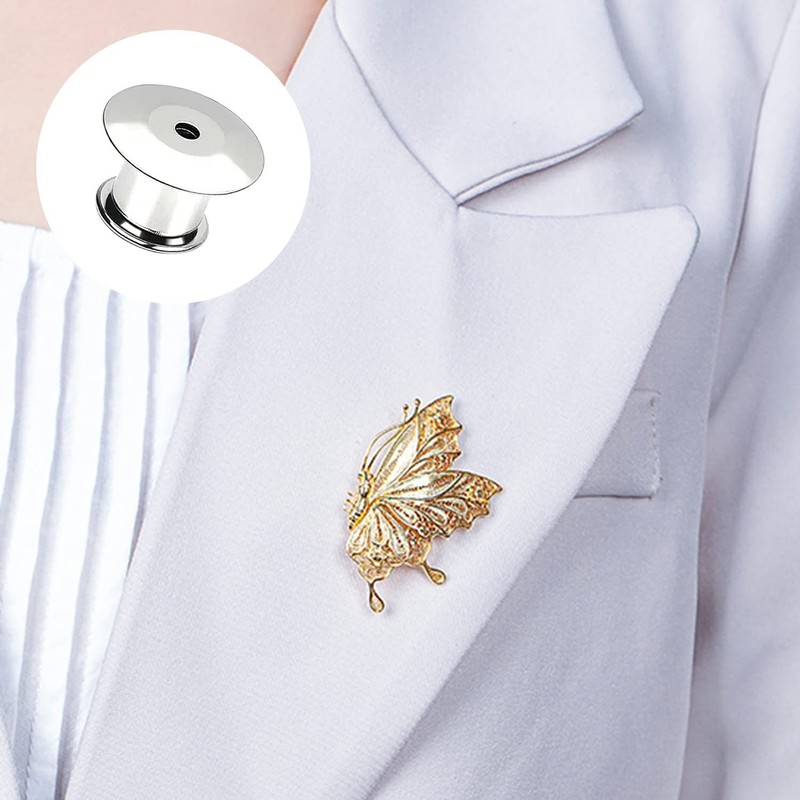 Pins Locking Backs Pin Locks Metal Pin, Wady 40 Pieces