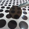 LORJE Dimming Stickers, 3 Stickers LED Light Blackout Sticker, LED